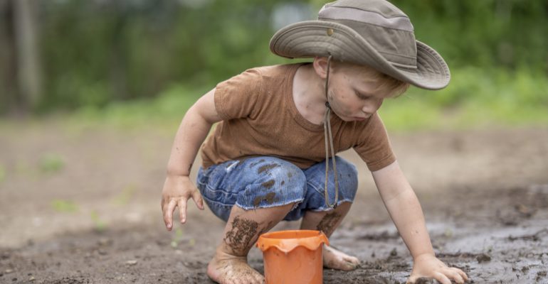 Fun in the mud